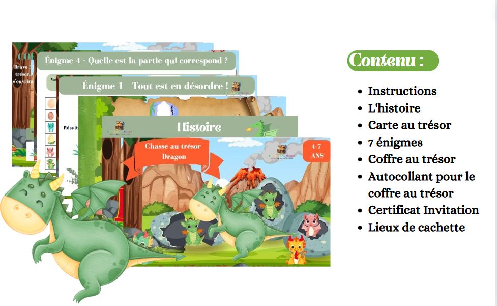 Idée Chasse Au Trésor 7 Ans Gratuite à Imprimer