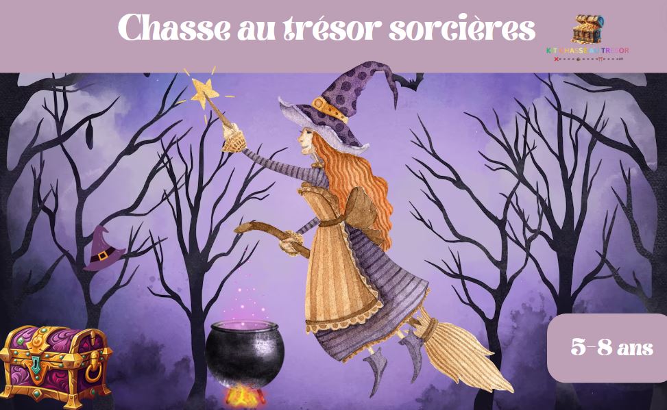 Un anniversaire magique : Organisez une chasse au trésor enchantée sur le thème des sorcières