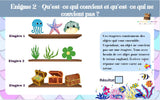 Chasse au trésor Sirènes à imprimer 4-7 Ans