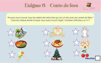 Chasse au trésor Princesse à imprimer 4-7 Ans-Kit Chasse au Trésor