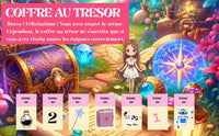 Chasse au trésor Fantaisie à imprimer 5-8 ans-Kit Chasse au Trésor